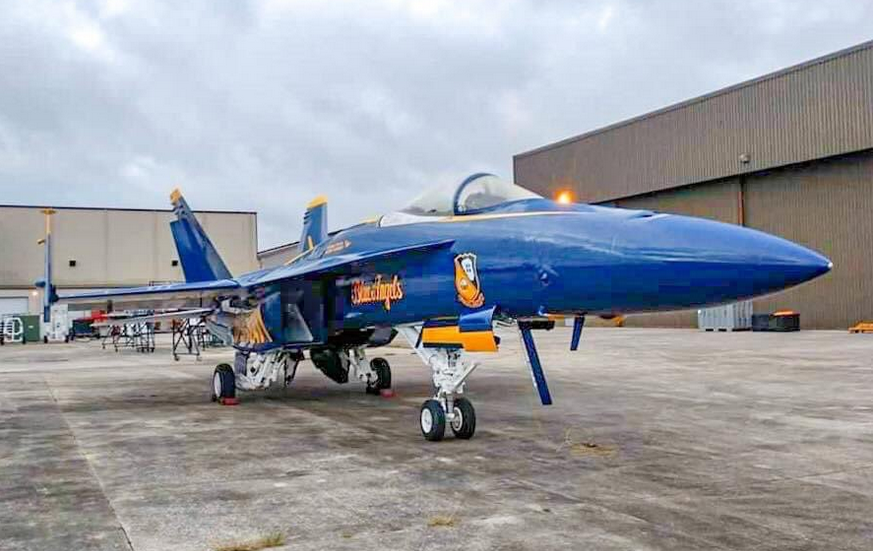 F/A-18E Fot. Blue Angels Asossiation