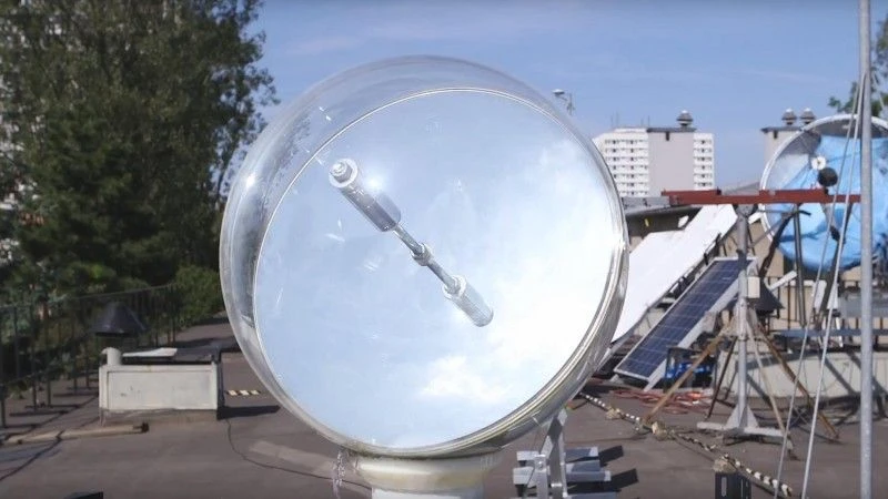 Fot. AGH / Heliostat