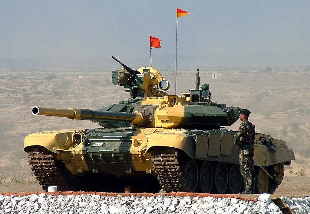Indyjski czołg T-90S. Fot. cell105/Flickr/CC BY 2.0
