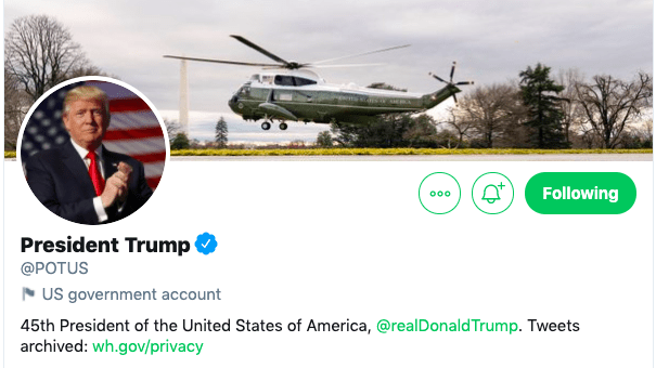 President Trump  / Twitter