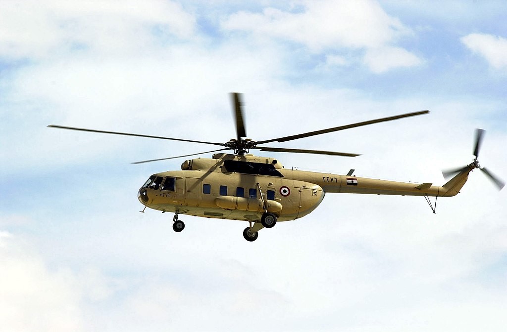 Egipski Mi-17. Fot. Sgt Jose M. Hernandez/U.S. Army