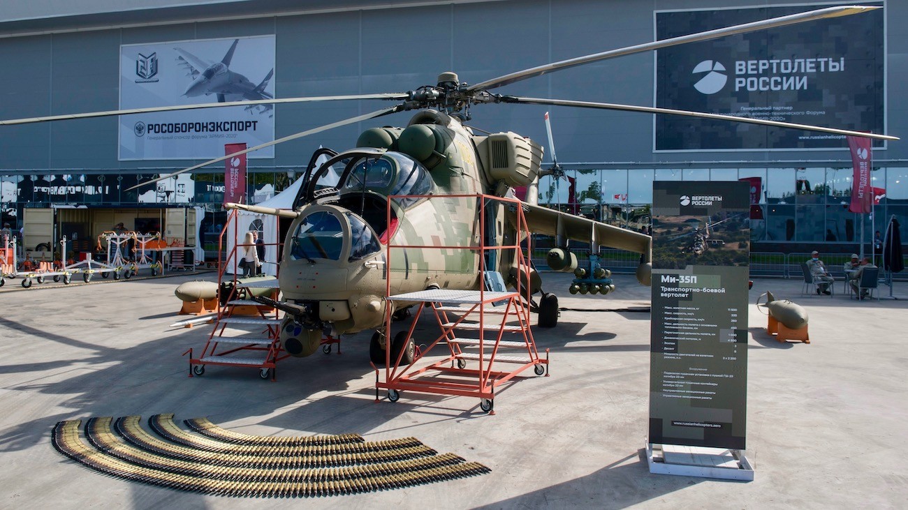 Mi-35P+. Fot. Russian Helicopters