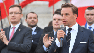 Fot. Facebook Konfederacja/ https://www.facebook.com/KONFEDERACJA2019/photos/a.1972780433028557/2316492705323993/?type3&theater