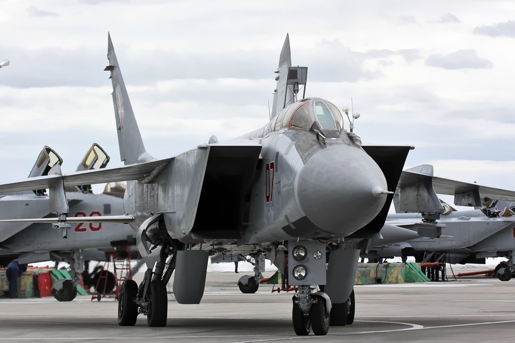 Rosyjski MiG-31, fot. Vitaly Kuzmin - Praca własna, licencja CC BY-SA 3.0, commons.wikimedia.org