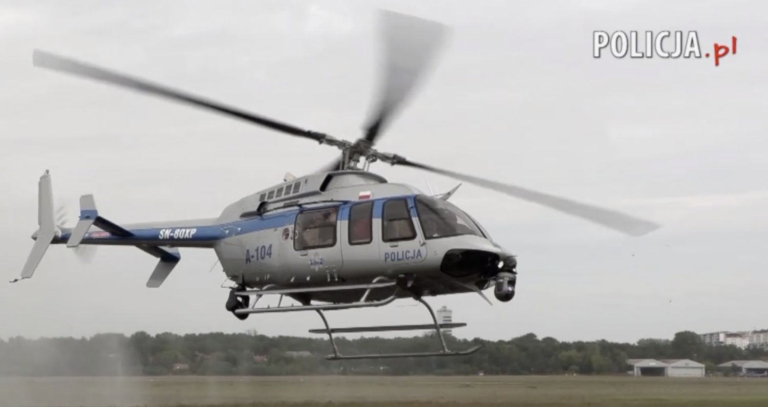 Nowe śmigłowce dla Policji. Do formacji trafiły cztery Belle