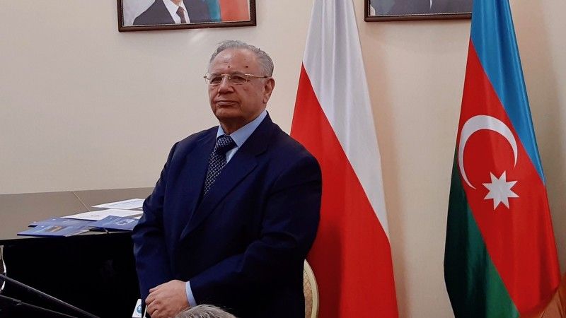 Hasan Hasanow, Ambasador Azerbejdżanu w Warszawie. Fot. j.Sabak