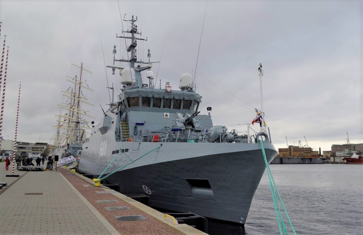 Niszczyciel min ORP „Kormoran” będzie się różnił od kolejnych jednostek tego samego typu. Fot. M.Dura