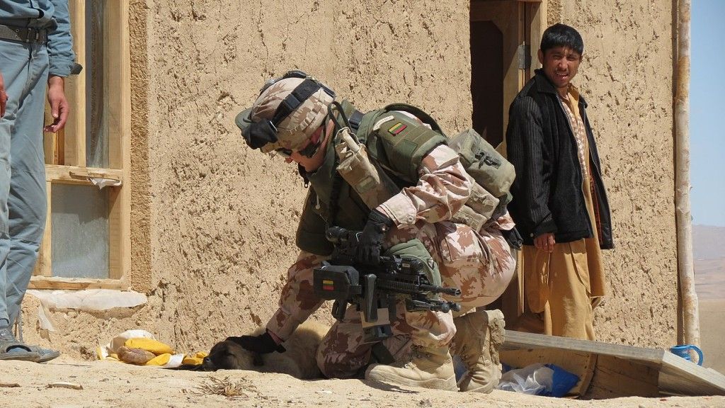 Żołnierz z Litwy na misji w Afganistanie, fot. Upelon - praca własna, licencja CC BY-SA 4.0, commons.wikimedia.org