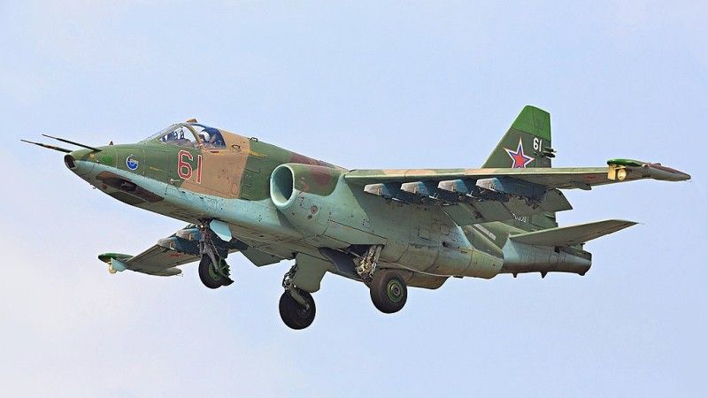 Rosyjski Su-25 (zdjęcie poglądowe). Fot. Fedor Leukhin/CC BY-SA 2.0