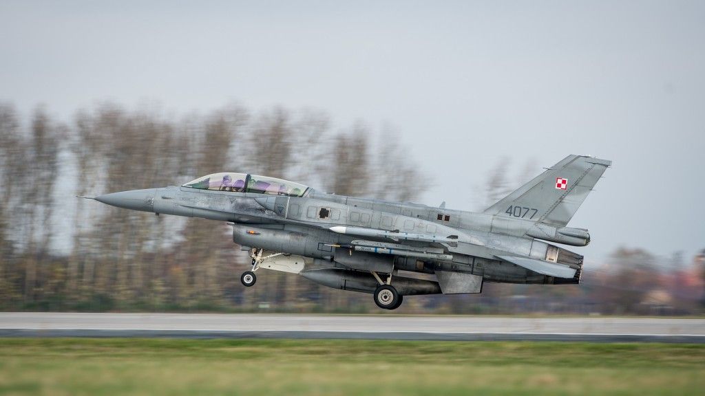 Polski F-16 (zdjęcie ilustracyjne). Fot. SSgt Ian Houlding GBR Army/NATO/SFJZ13