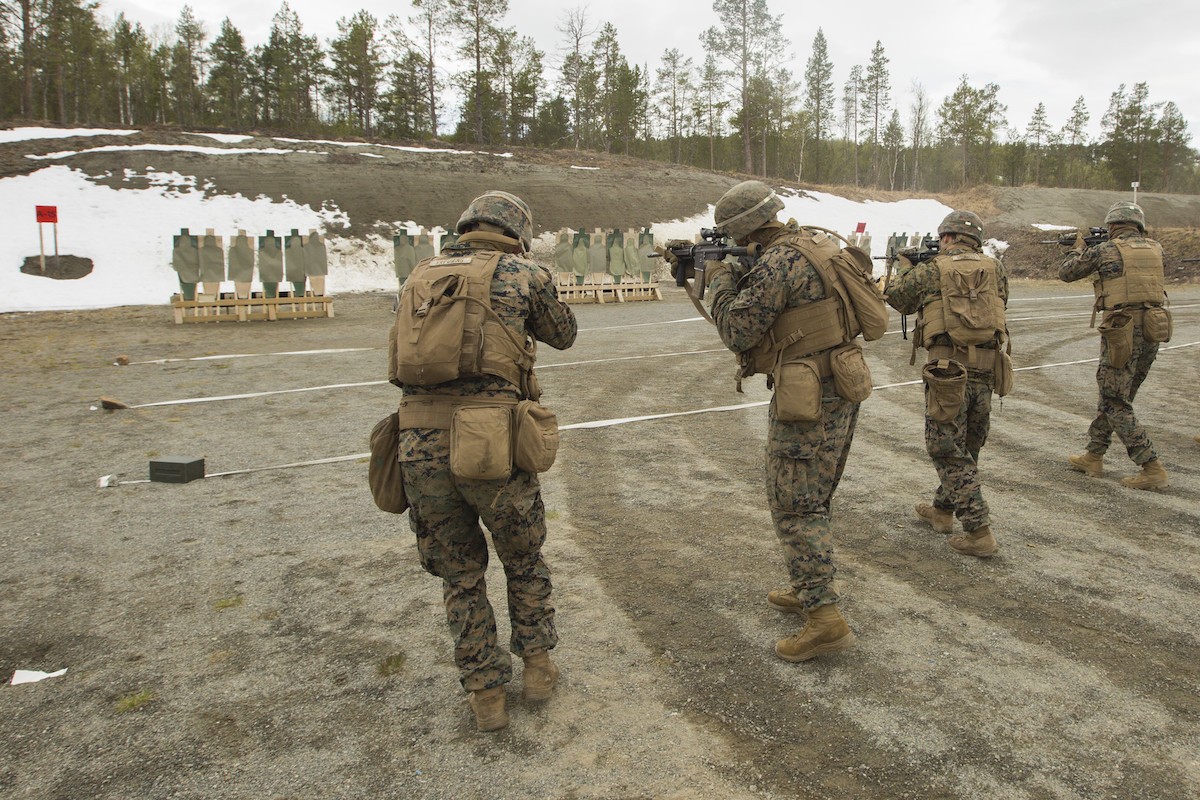 Marinesoldater drar til Norge.  En ny formel for tilstedeværelse