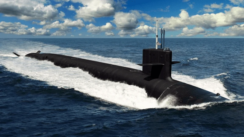 Wizja okrętu typu Columbia / Rys. US Navy