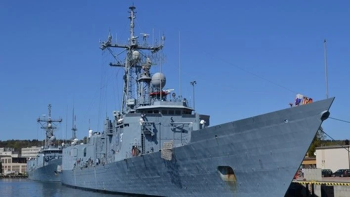 ORP Gen. K. Pułaski i ORP Gen. T. Kościuszko. Fot. M. Dura