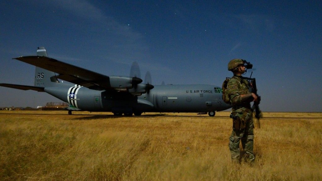Amerykanie w Somalii, 2020 r. Fot. US Air Force Tech. Sgt. Christopher Ruano