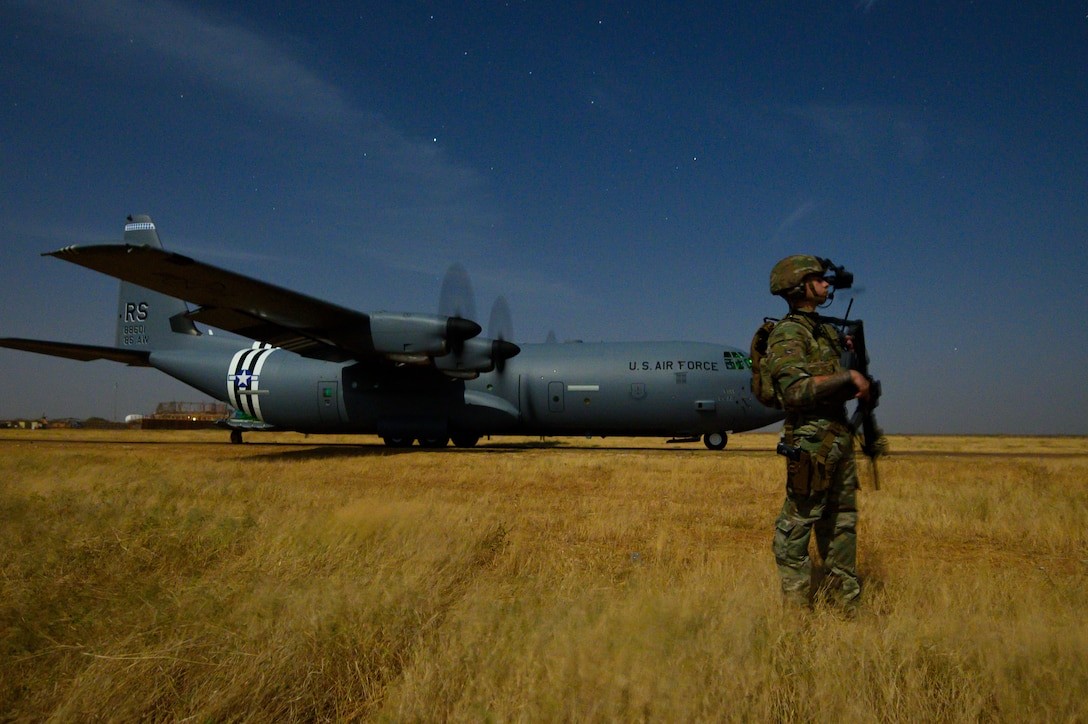 Amerykanie w Somalii, 2020 r. Fot. US Air Force Tech. Sgt. Christopher Ruano