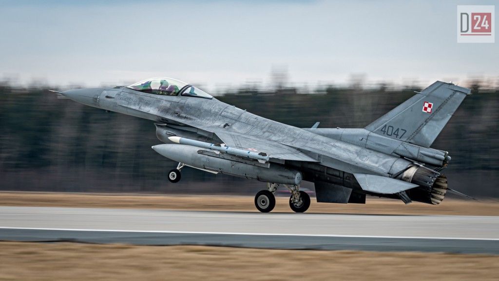Polski F-16C. Fot. Jacek Siminski