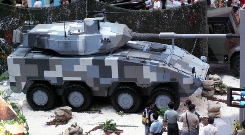 Cm-32 Yunpao w konfiguracji z armatą 105 mm. Fot. E3120656 (Wikimedia Commons - public domain)