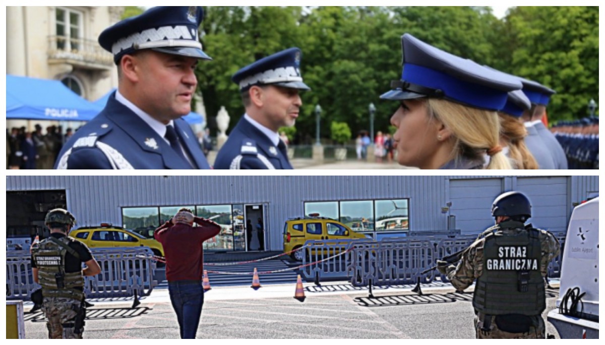 Fot. podkom. Piotr Świstak / kom. Ewa Szymańska-Sitkiewicz/Komenda Stołeczna Policji; Lubelska Policja
