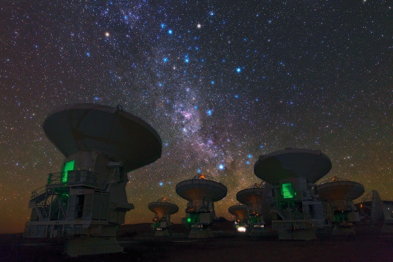 Obserwatoium ALMA. Fot. ESO/B. Tafreshi [eso.org]