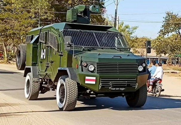 Pojazd Thunder armii Mjanmy / Fot. KMK from Myanmar (CC0 1.0)