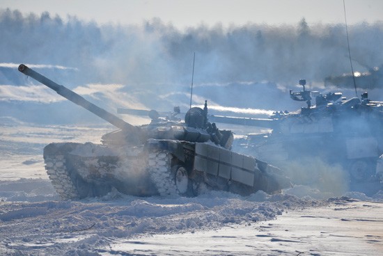 Czołgi Zachodniego Okręgu Wojskowego (zdjęcie ilustracyjne). Fot. mil.ru
