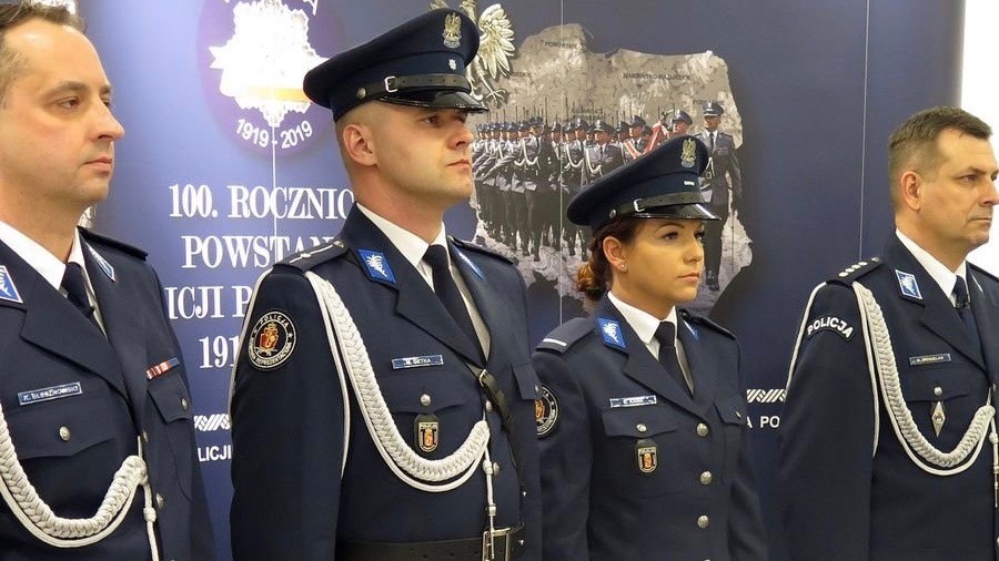 Prezentacja projektu nowego umundurowania, jeszcze z 2019 roku. Fot. policja.pl