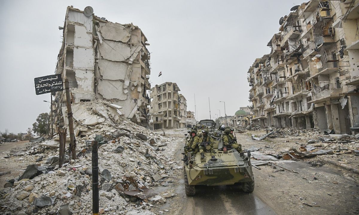Żołnierze rosyjscy w Aleppo Fot. mil.ru
