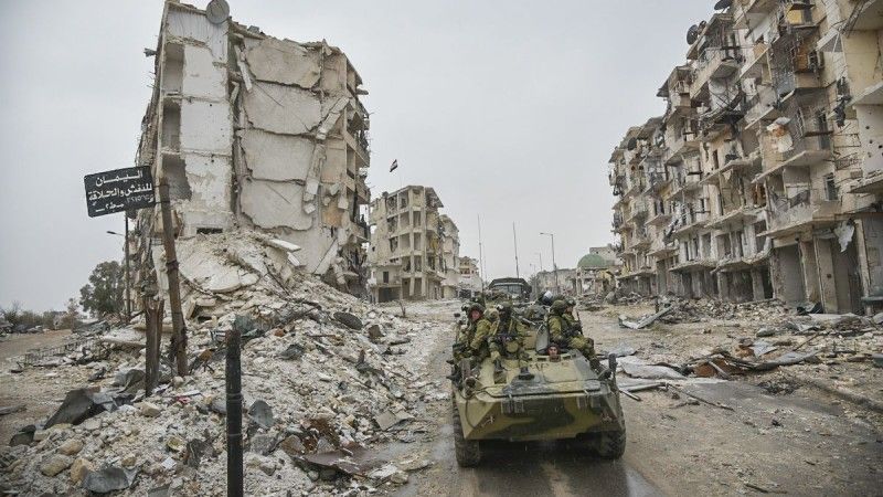 Żołnierze rosyjscy w Aleppo Fot. mil.ru