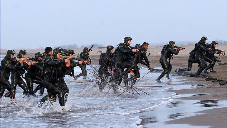 Jednostki specjalne marynarki Korpusu Strażników Rewolucji Islamskiej. Fot. Wikipedia/CC BY 4.0