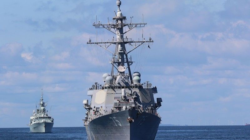 Niszczyciel USS „Donald Cook” w czasie operacji BALTOPS 2020. Fot. US Navy