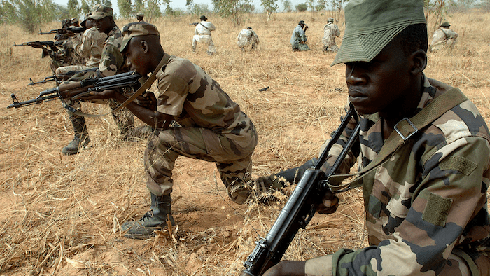 Żołnierze Nigru / Fot. US Navy