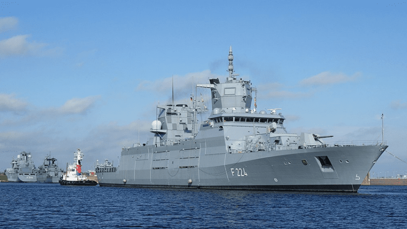 Fregata Sachsen-Anhalt (F224) / Fot. Ein Dahmer (CC BY-SA 4.0)