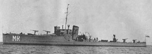 Torpedowiec ORP „Mazur”. Fot. Wikipedia