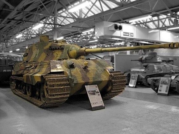 Tygrys II w muzeum w Bovington. Fot. Hohum/Wikimedia Commons/CC BY 3.0.