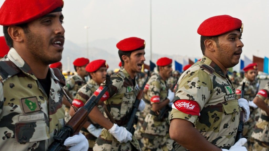 Fot. Al Jazeera English - Saudi security forces on parade, licencja CC BY-SA 2.0, commons.wikimedia.org