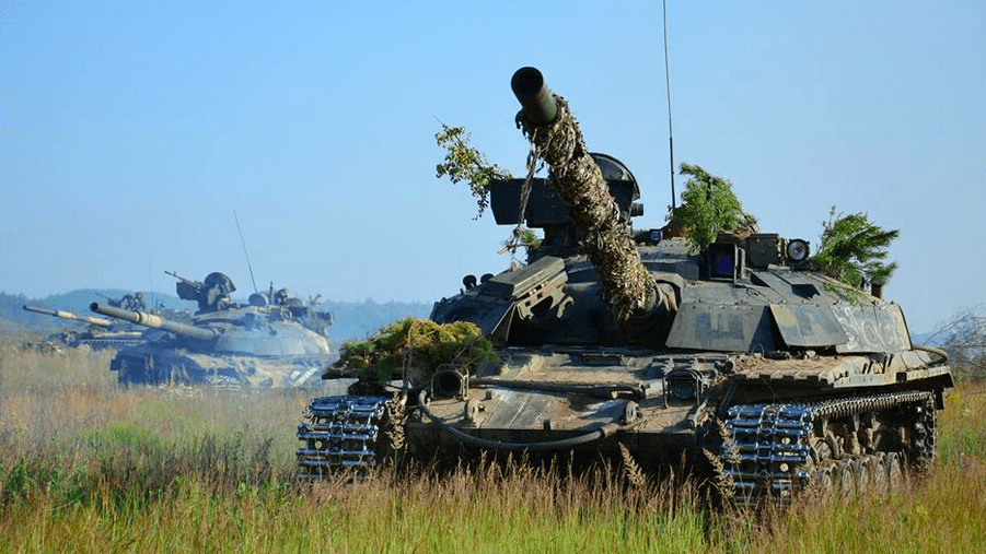 T-64BM / Fot. MO Ukrainy (CC BY-SA 2.0)