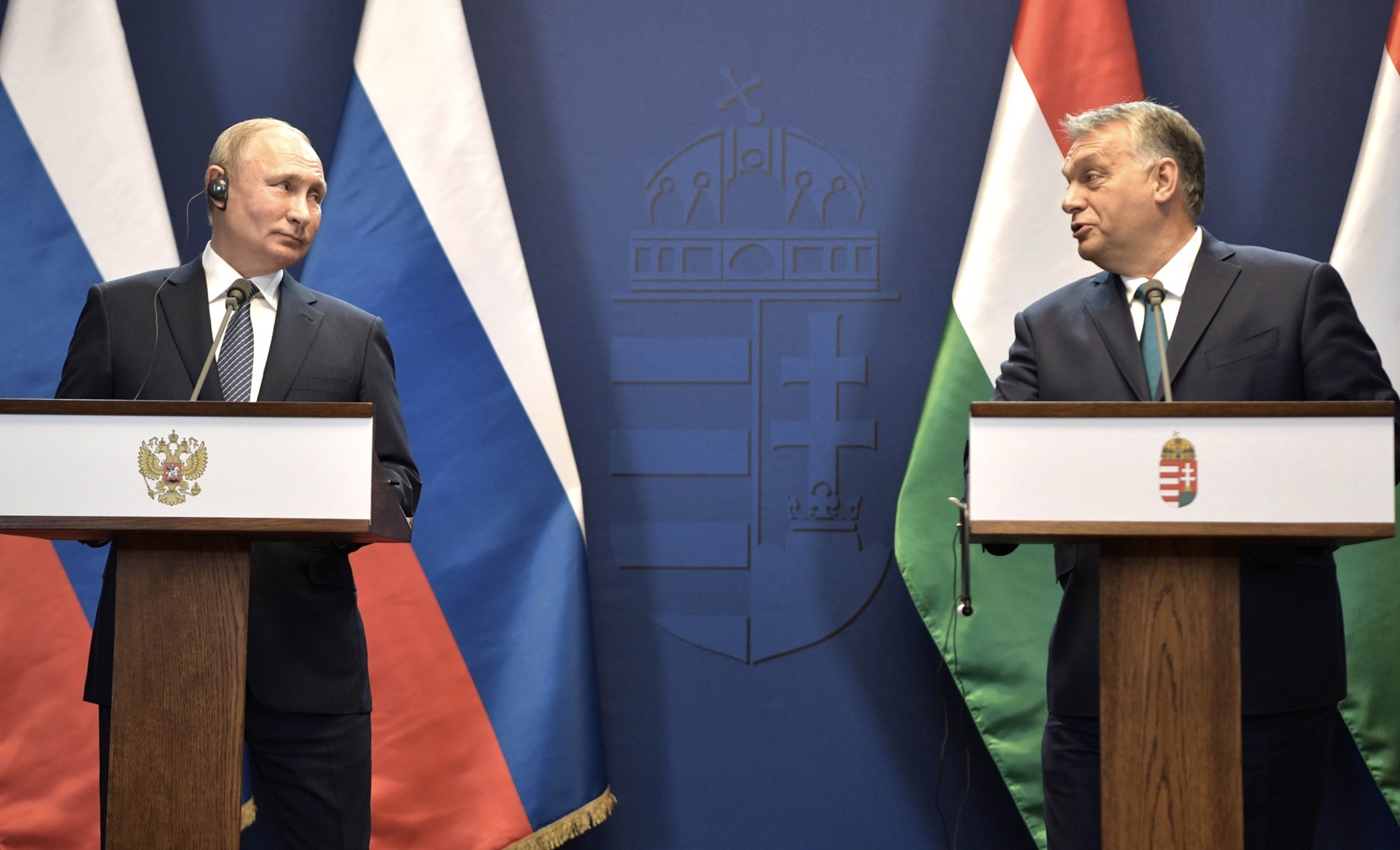 Spotkanie Putina i Orbana w Chinach
