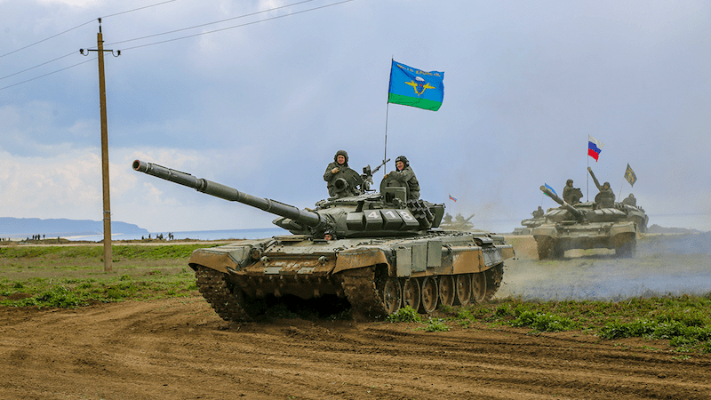 Ćwiczenia wojsk rosyjskich na Krymie, kwiecień 2021 / Fot. mil.ru
