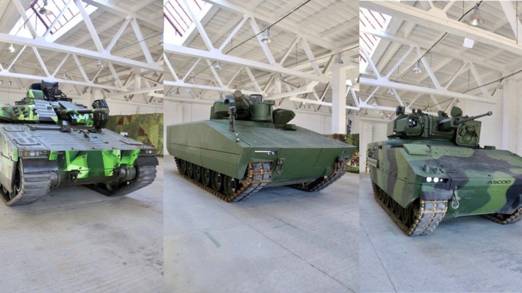 CV90, Lynx i ASCOD gotowe do testów. Fot. army.cz