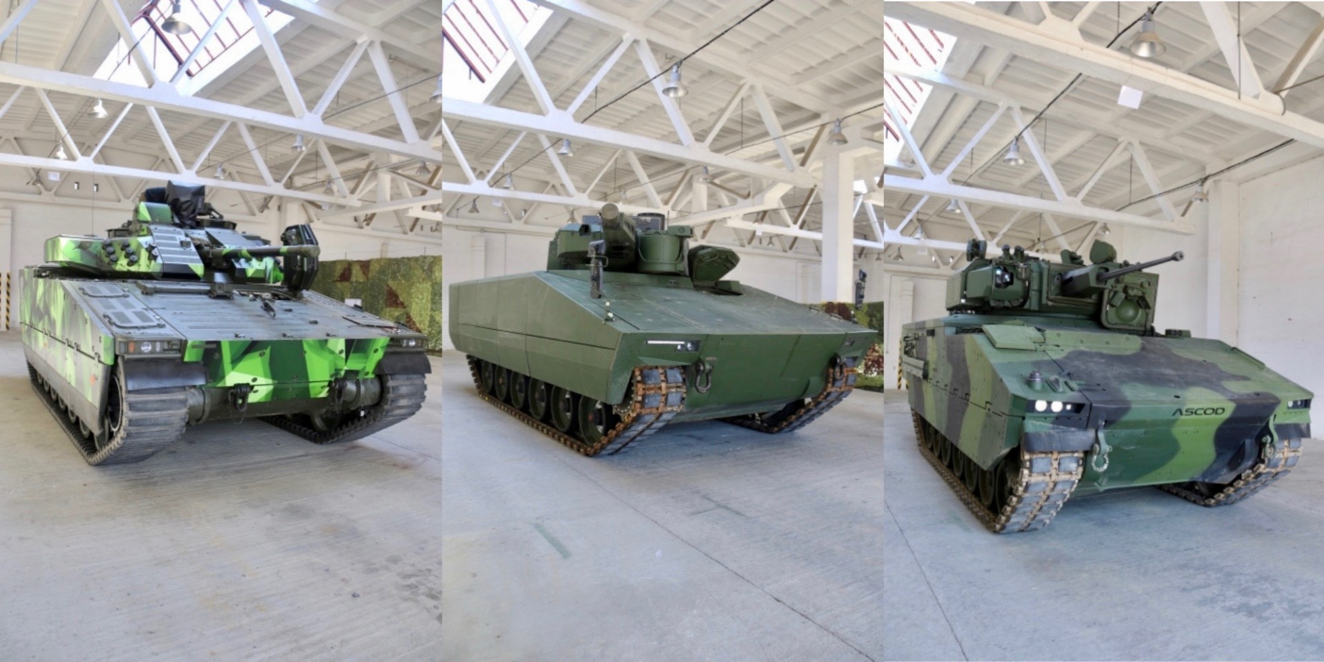 CV90, Lynx i ASCOD gotowe do testów. Fot. army.cz