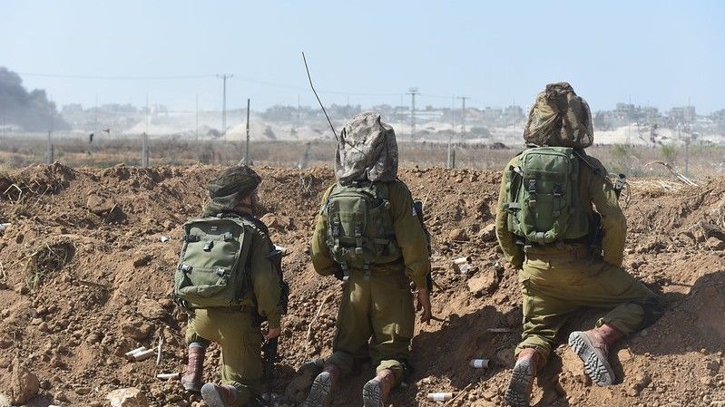 Zdjęcie ilustracyjne, IDF na granicy z Gazą (2015 r.), fot. IDF, Flickr, licencja CC BY-NC 2.0