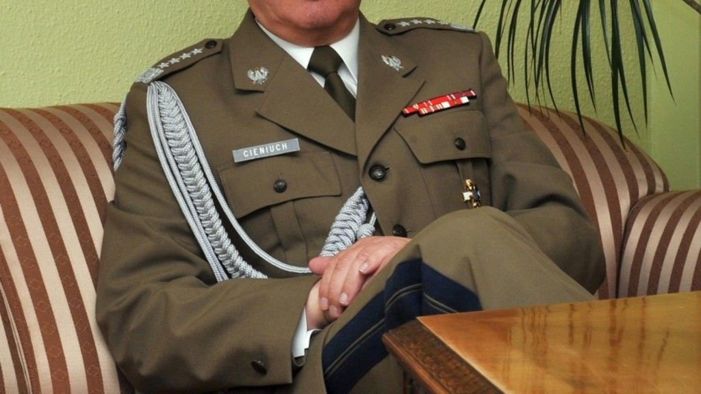 Obecny szef Sztabu Generalnego - gen. Mieczysław Cieniuch - fot. SGWP