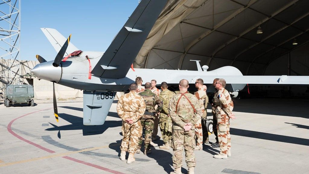 Odbył się pierwszy lot dronu Reaper kierowanego przez Francuzów – fot. Armée de l’air