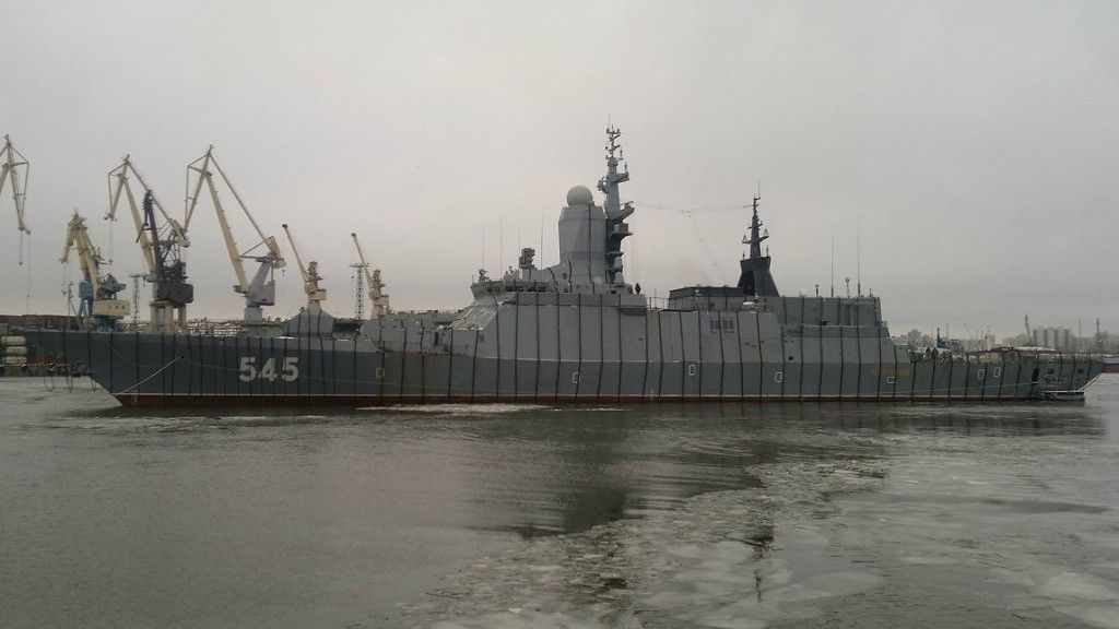 Rosjanie zakończyli pierwszy etap prób stoczniowych korwety „Stojkij” – fot. http://politikus.ru