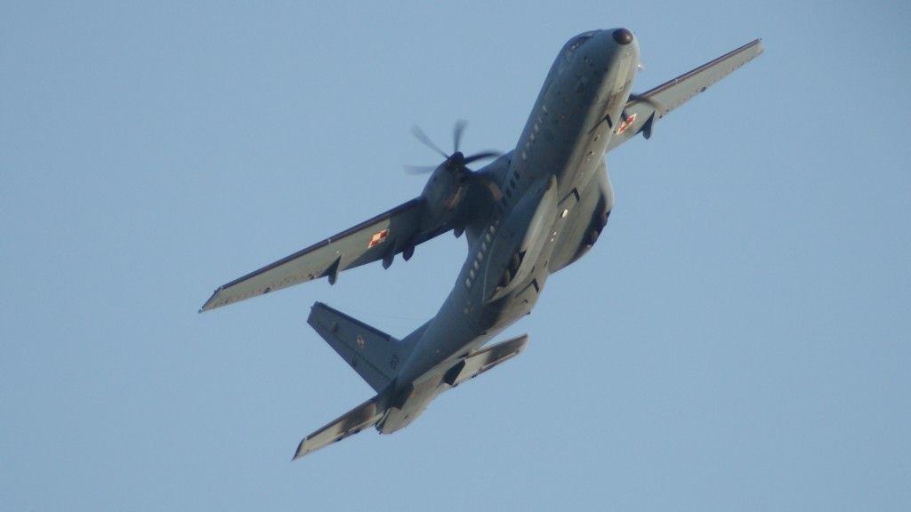 Samoloty C-295M z Krakowa często uczestniczą w akcji transportu organów do przeszczepu - fot. Łukasz Pacholski