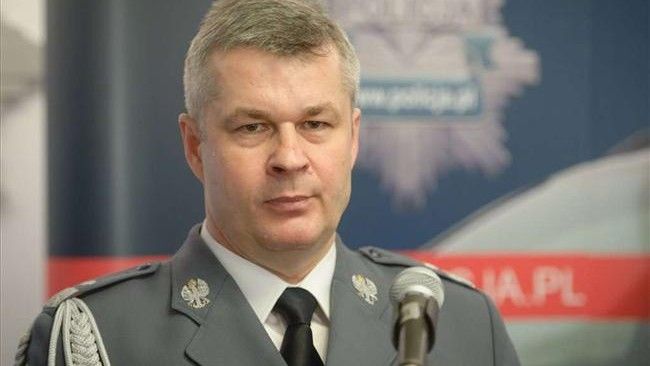 Komendant główny policji nadinsp. Marek Działoszyński - fot. fakt.pl