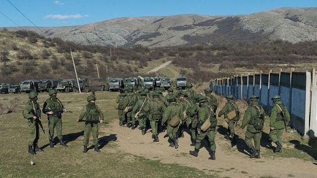 Ostatnia jednostka ukraińska na Krymie została zajęta przez Rosjan