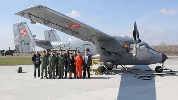 Wykonano modernizacje zespołu napędowego na pierwszym samolocie An-28E – fot. Inspektorat Uzbrojenia