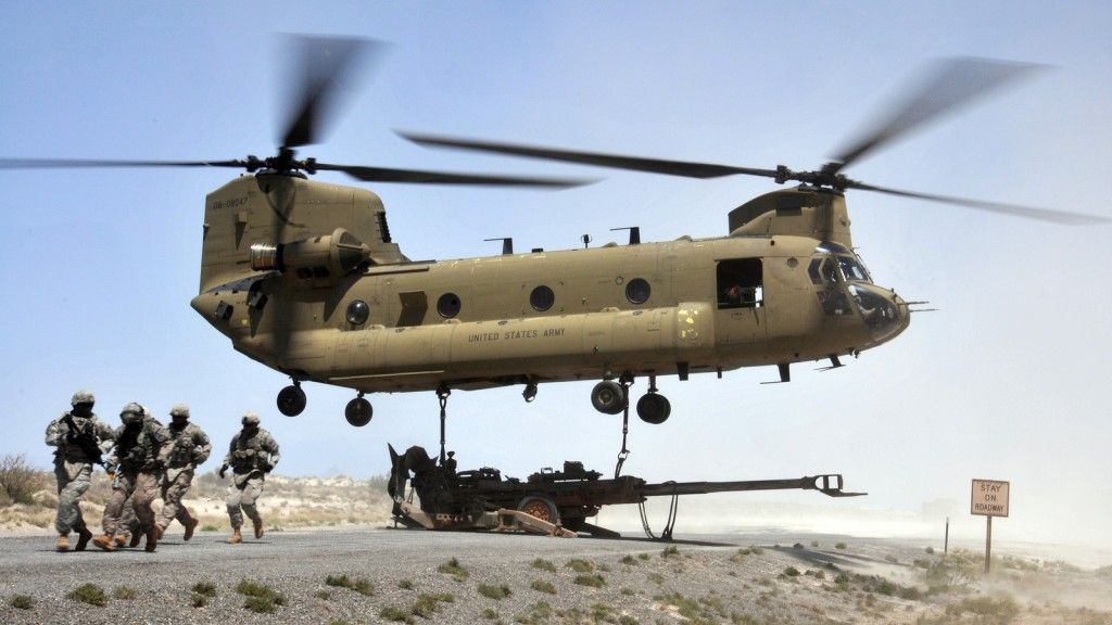 Władze Libii są zainteresowane zakupem w Stanach Zjednoczonych używanych Chinooków - fot. US Army