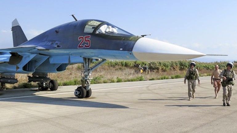 Su-34 w Syrii. Fot. mil.ru